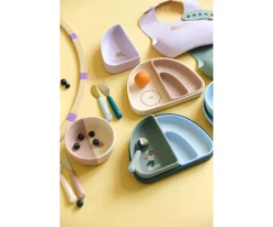 Set 3 Platos Silicona Tiny Team Dog