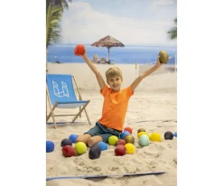 Set 5 Sports Balls Multicolor