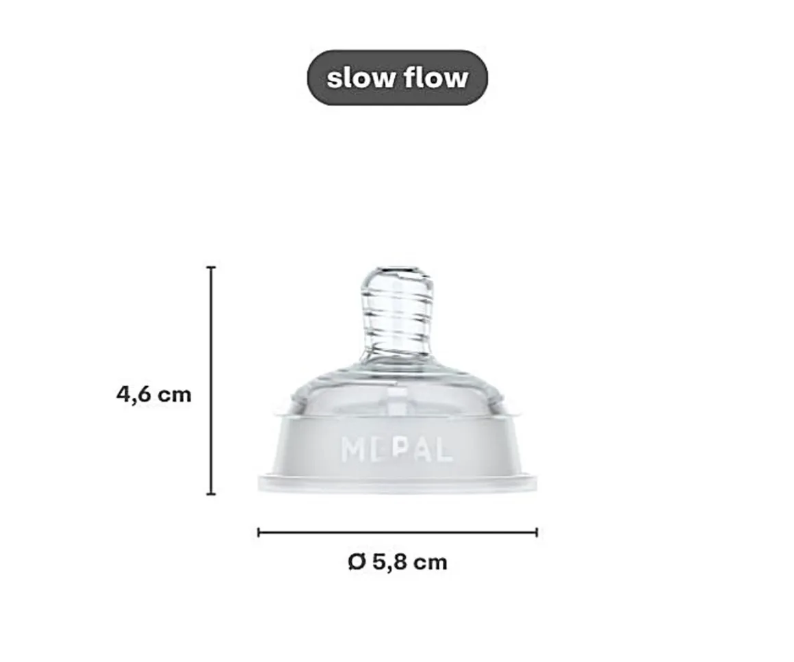 Set 2 Tetinas Para Biberón Mio Flujo Lento