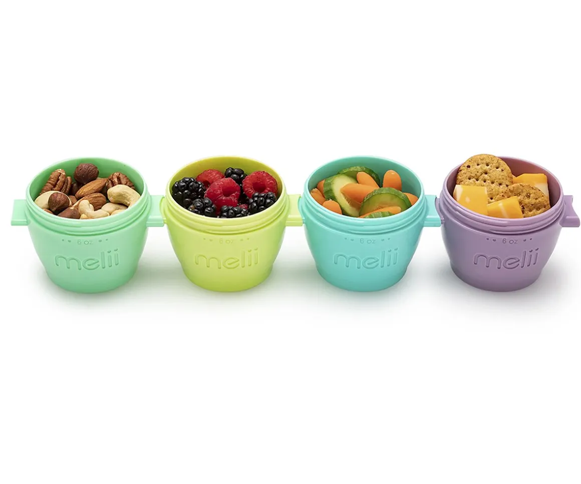 Set de 4 Contenedores para Alimentos 177 ml