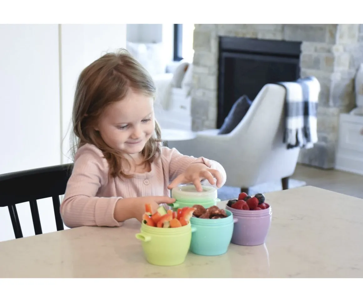 Set de 4 Contenedores para Alimentos 177 ml