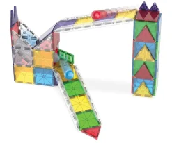 Set de Construcción Magna-Tiles Rail Racers Deluxe 90 piezas