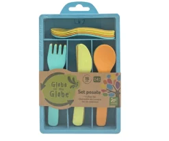 Set de Cubiertos de Bioplástico