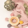 Set de Mordedores Sensoriales Silicona Pink