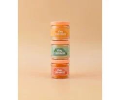 Set de Tarro y Cuchara Tiny Tummies Banana Custard