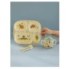 Set de Vajilla Infantil 4 Piezas Sweet jungle Print