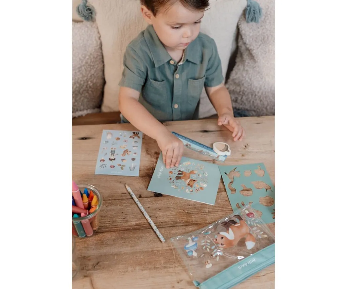 Set Estuche y Material Escolar Forest Friends