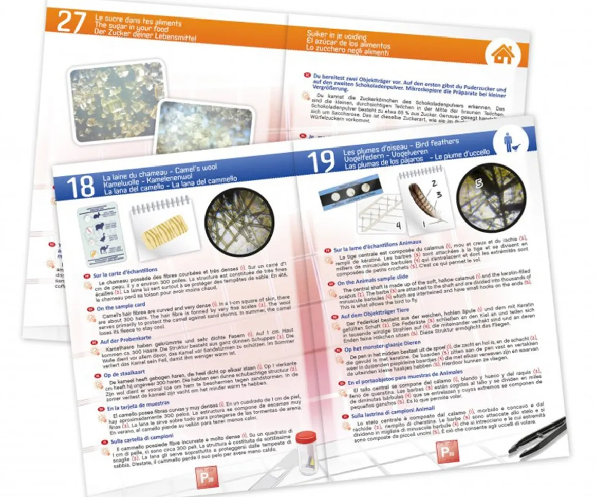 Set Microscopio con 30 Experimentos