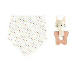 Set Mordedor Babero Algodón