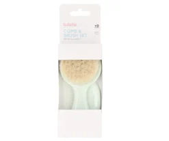 Set Peine y Cepillo Tutete Sage Serenity Personalizable