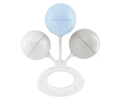 Sonajero 3 Bolitas Azul