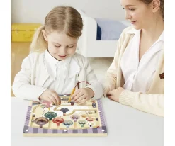 Tablero Magnético Laberinto Fantasía Unicornio