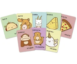 Taco, Gato,Cabra, Queso,Pizza