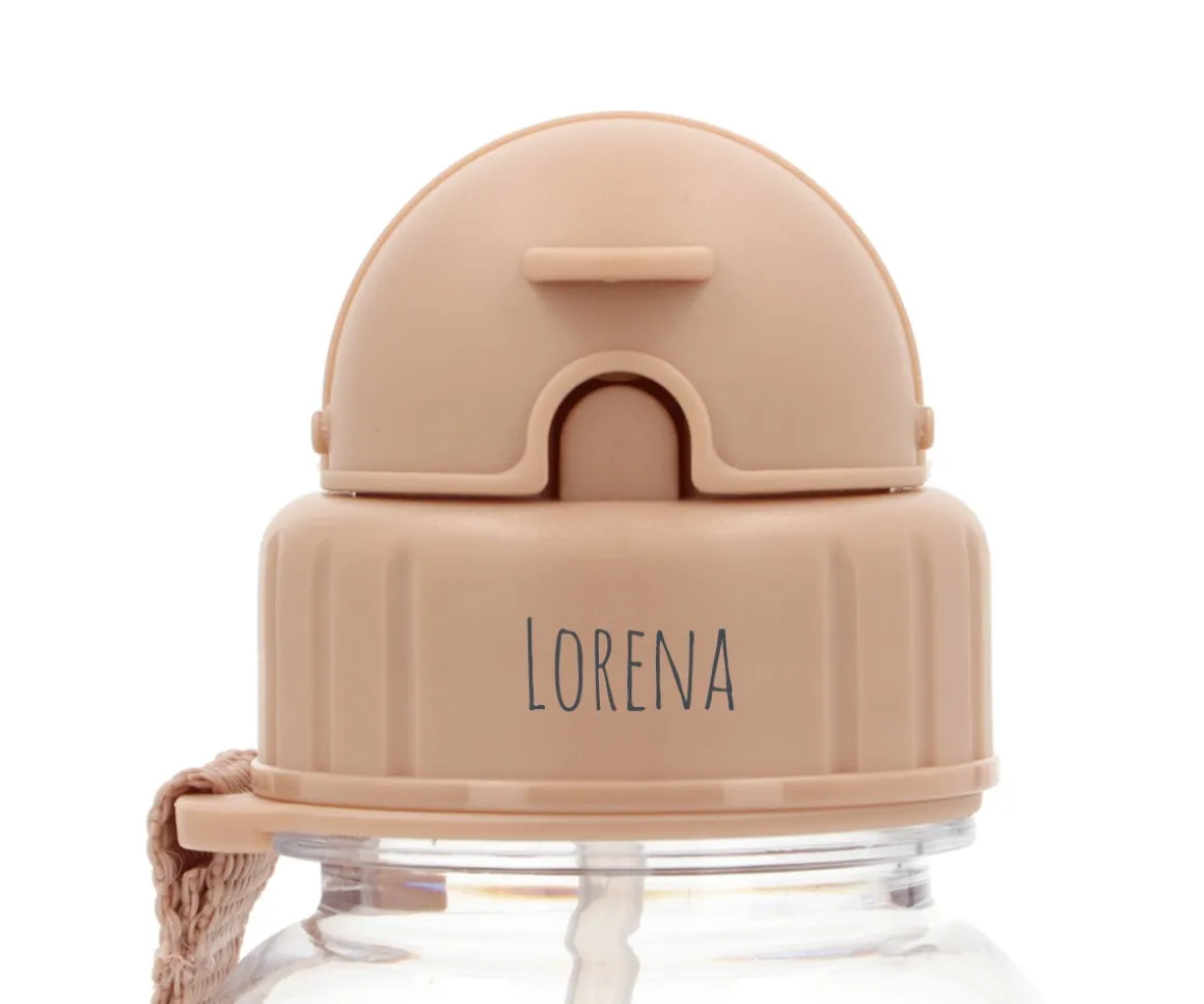 Tapa para Botella Plástico Funny Letters Personalizable