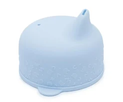Tapa Sippie para Vaso Silicona Azul Empolvado