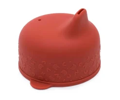 Tapa Sippie para Vaso Silicona Teja