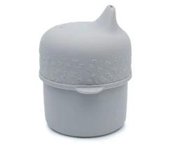 Tapa Sippie para Vaso Silicona Gris