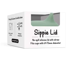Tapa Sippie para Vaso Silicona Sage