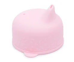 Tapa Sippie para Vaso Silicona Rosa