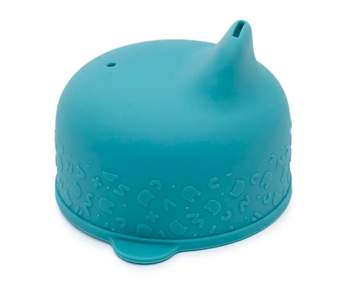 Tapa Sippie para Vaso Silicona Azul Dusk