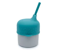 Tapa Sippie para Vaso Silicona Azul Dusk