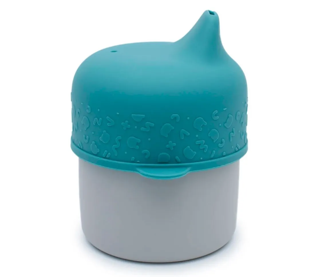 Tapa Sippie para Vaso Silicona Azul Dusk