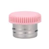 Tapón con Base Metal para Botella Acero Rosa