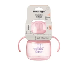 Taza Aprendizaje Transition Spout Rosa Pastel 150ml