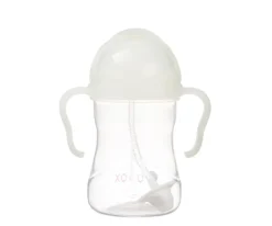 Taza Con Pajita Flexible Brilla en la Oscuridad