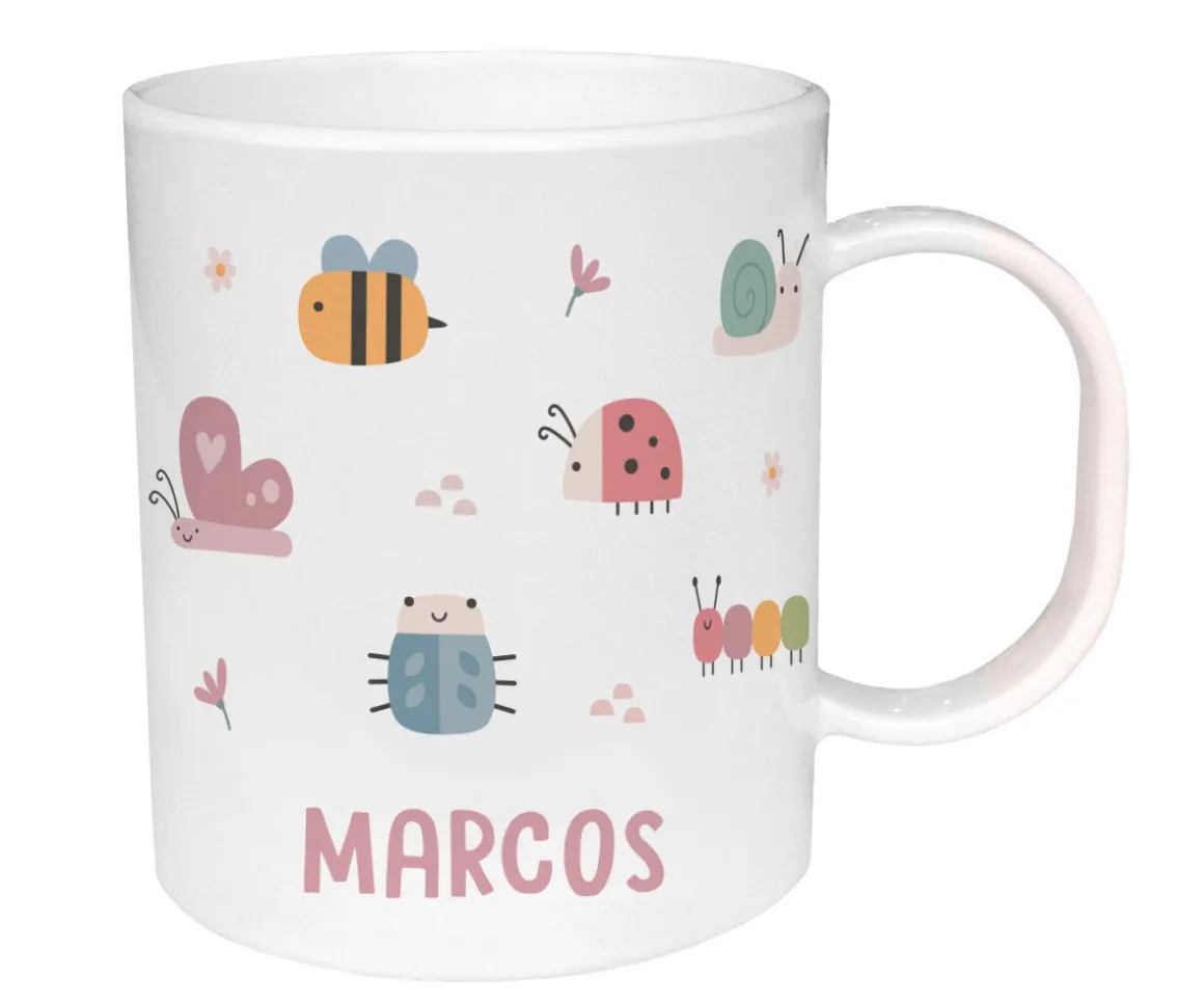 Taza de Plástico Personalizada Bugs