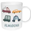 Taza de Plástico Personalizada Vintage Cars