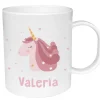 Taza de Plástico Personalizada Magical Unicorn
