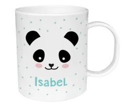 Taza de Plástico Personalizada Oso Panda