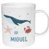 Taza de Plástico Personalizada Ocean