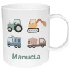 Taza de Plástico Personalizada Trucks