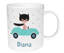 Taza de Plástico Personalizada Héroe Broom