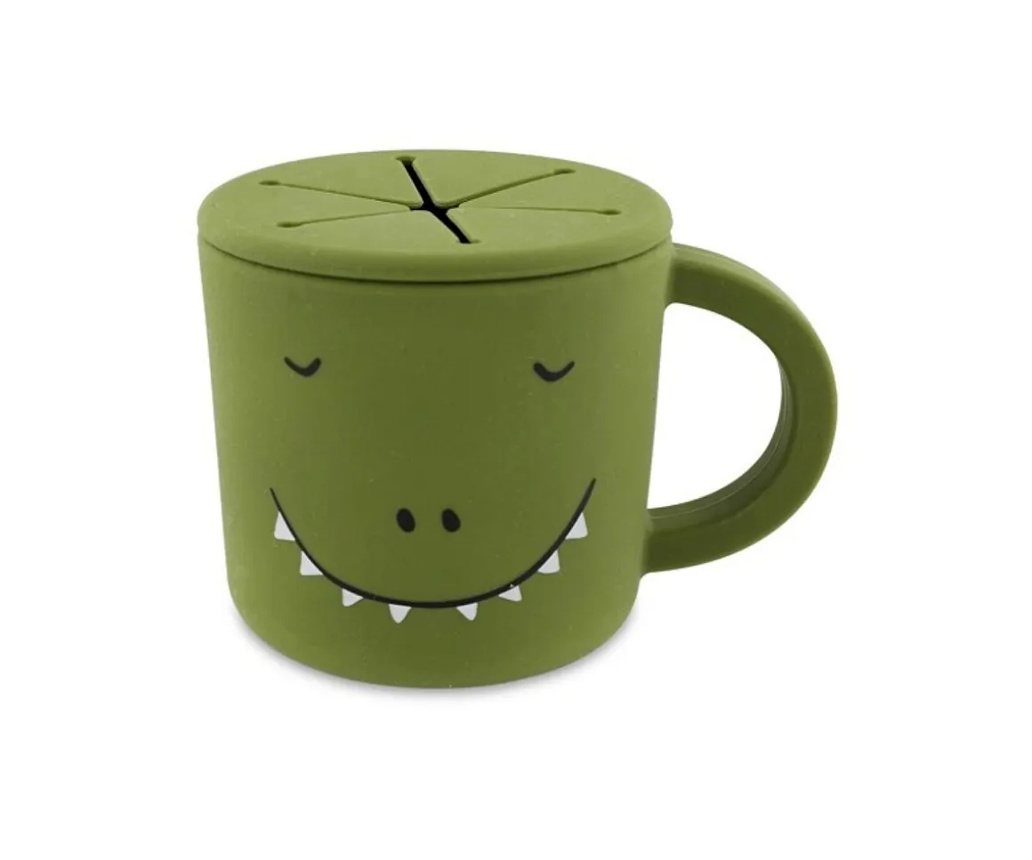 Taza Dispensador de Snacks Mr. Dino