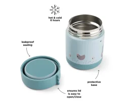 Termo Sólidos Tiny Farm Blue 300 ml