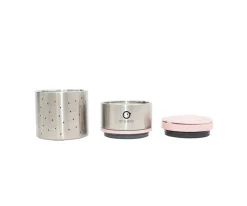 Termo Sólidos Triangles Pink