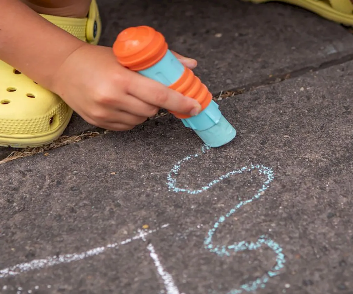 Tizas de Colores Gigantes