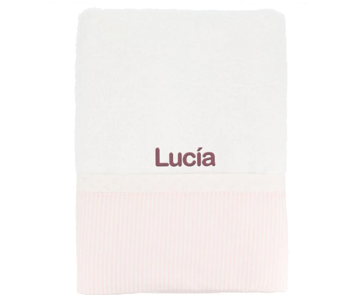Toalla de Baño Dorset Rosa Personalizable