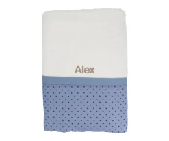 Toalla de Baño Mini Star Blue Personalizable