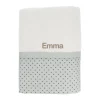 Toalla de Baño Mini Star Grey Personalizable