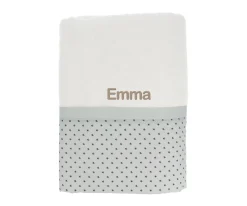 Toalla de Baño Mini Star Grey Personalizable