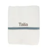 Toalla de Baño Rainbow Dots Azul Personalizable