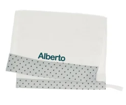 Toalla Guardería Mini Star Grey Personalizable