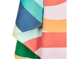 Toalla Playa Extra Large Microfibra Summer Fruit Loops Personalizable