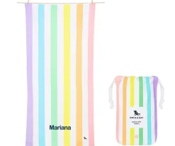 Toalla Playa Extra Large Microfibra Summer Rainbow Personalizable