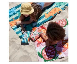 Toalla Playa Large Microfibra Kids Camaleón Personalizable