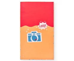 Toalla Playa Large Microfibra Flash